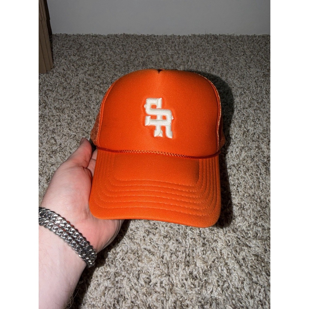 Stevenson Ranch Trucker Hat Orange AUTHENTIC